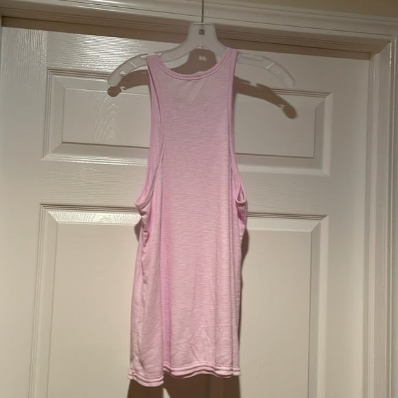 Free People Soft Pink Knit Top - Picture 3 of 3